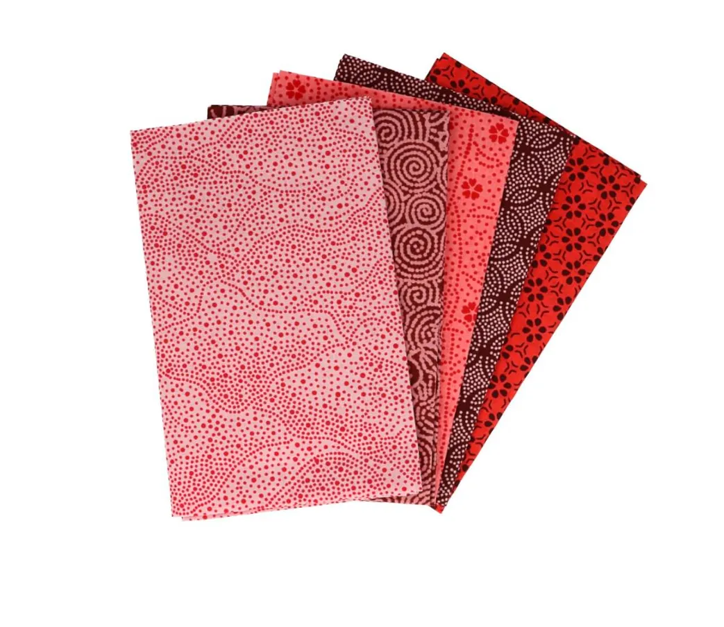 Fat quarters Romantic Rose - 5stuks